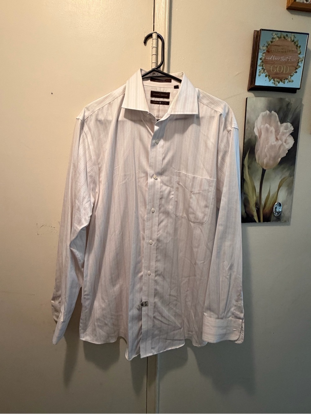 Joseph Aboud cotton elite dress shirt. Size 17.5